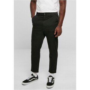 Urban Classics Cropped Chino Pants black - 28