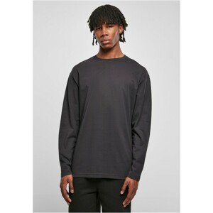 Urban Classics Heavy Oversized Garment Dye Longsleeve black - 3XL