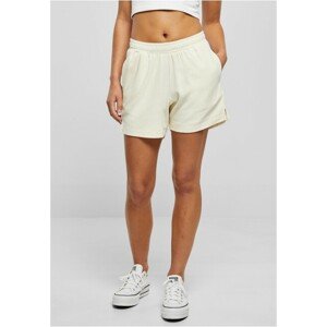 Urban Classics Ladies Towel Shorts palewhite - XS