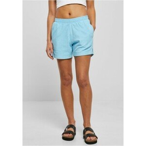 Urban Classics Ladies Towel Shorts balticblue - L