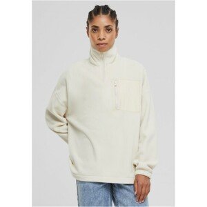 Urban Classics Ladies Polar Fleece Troyer sand - XL