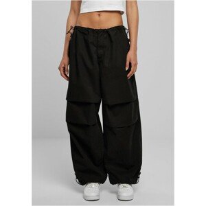 Urban Classics Ladies Cotton Parachute Pants black - XS