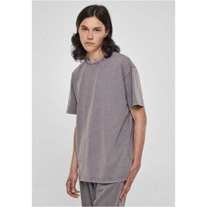 Urban Classics Heavy Oversized Acid Wash Tee asphalt - S