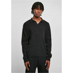 Urban Classics Ribbed Oversized Longsleeve black - L