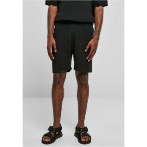 Urban Classics Ribbed Shorts black - S