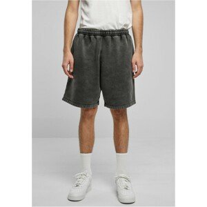 Urban Classics Heavy Sand Washed Sweat Shorts black - 5XL