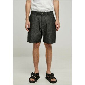 Urban Classics Denim Bermuda Shorts jet black - 30