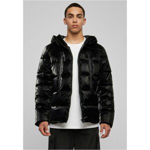 Urban Classics Shark Skin Puffer Jacket black - S