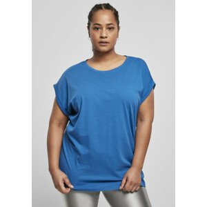 Urban Classics Ladies Extended Shoulder Tee sporty blue - L