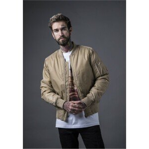 Urban Classics Basic Bomber Jacket beige - L