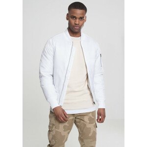 Urban Classics Basic Bomber Jacket white - L