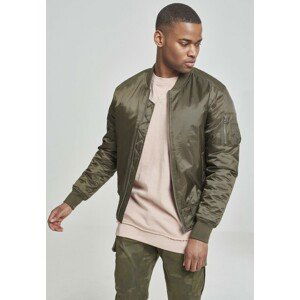 Urban Classics Basic Bomber Jacket dark olive - XXL