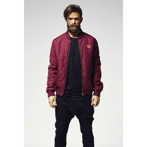 Urban Classics Diamond Quilt Nylon Jacket burgundy - L