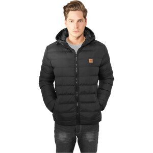 Pánska bunda Urban Classics Basic Bubble Jacket blkblkblk - XS