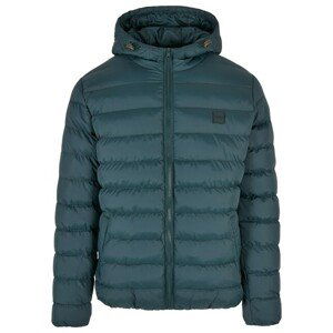 Urban Classics Basic Bubble Jacket bottlegreen - 3XL