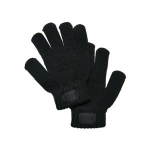 Urban Classics Knit Gloves Kids black - L/XL