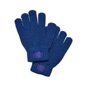 Urban Classics Knit Gloves Kids royal - L/XL