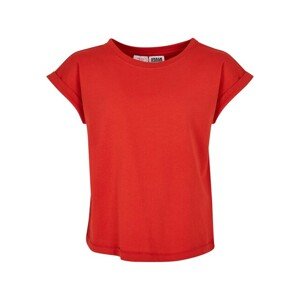 Urban Classics Girls Organic Extended Shoulder Tee hugered - 110/116