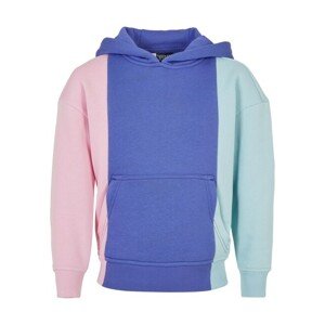 Urban Classics Girls Tripple Hoody girlypink/purpleday/oceanblue - 134/140