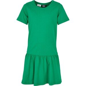 Urban Classics Girls Valance Tee Dress bodegagreen - 134/140