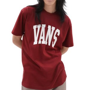 Pánske Tričko Vans VARSITY TYPE SS TEE SYRAH - 2XL