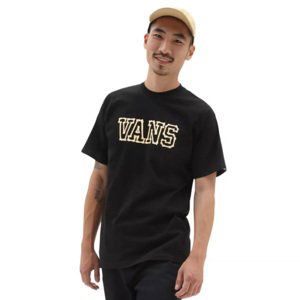 Pánske Tričko VANS BONES SS TEE BLACK - 2XL