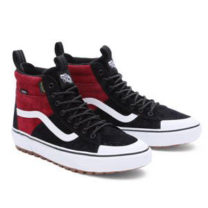 Pánské Zimné Tenisky Vans UA SK8-Hi MTE-2 2-TONE UTILITY BLACK/RED - 41 - 8.5 - 7.5 - 26.5 cm