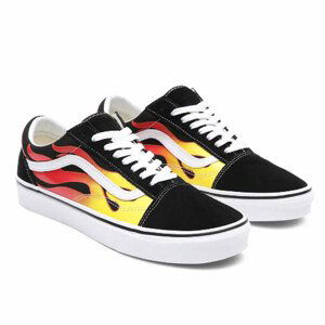 Pánské Tenisky Vans UA Old Skool Flame Black - 40.5 - 8 - 7 - 26 cm