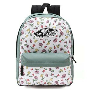 Batoh VANS WM Realm Ditsy Poppy Floral/Marshmallow/Duck Green - UNI