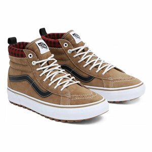 Pánské Zimné Tenisky Vans UA SK8-Hi MTE-1 PLAID BROWN - 39 - 7 - 6 - 25 cm