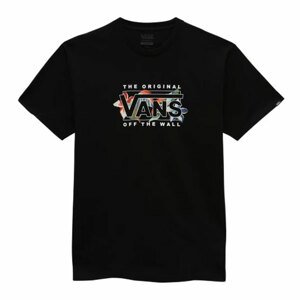 Pánske Tričko Vans Lucid Floral Tee Black - L