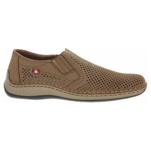 Pánske mokasiny Rieker 05297-64 beige 43