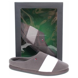 Pánske domáce papuče Tommy Hilfiger FM0FM03801 PTY dark ash 44